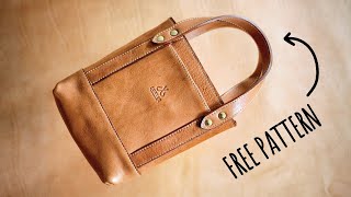 You Can Make this Leather Mini Tote [upl. by Henn]