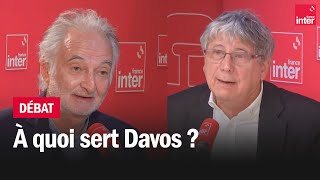 À quoi sert Davos  Avec Jacques Attali et Eric Coquerel [upl. by Gabriell866]