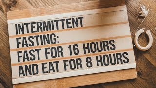 A complete guide to intermittent fasting [upl. by Aroved]