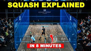 How to Play Squash for Beginners  All Rules in 8 Minutes [upl. by Simona]