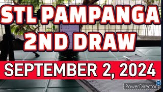 STL PAMPANGA RESULT TODAY 2ND DRAW SEPTEMBER 2 2024 4PM  MONDAY [upl. by Moshe]