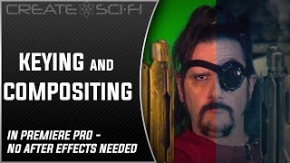 GREEN SCREEN KEYING amp COMPOSITING TUTORIAL NO AFTER EFFECTS [upl. by Enom]