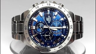 Casio Edifice EFR564D2AV Chronograph watch video 2019 [upl. by Yllrebmik84]