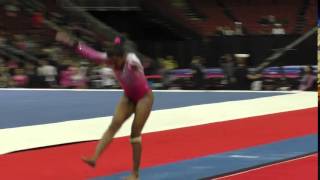 Elexis Edwards  Vault  2016 Nastia Liukin Cup [upl. by Aedni]