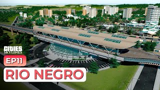 RIO NEGRO  Más fuentes de trabajo para la ciudad  CITIES SKYLINES Rio Negro EP11 [upl. by Tabib]