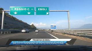 ✅ TRAGEDIA DI EBOLI BILOTTI ANNUNCIA INTERROGAZIONE SUD TV 114 [upl. by Prussian380]