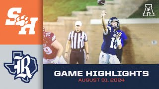 Game Highlights Sam Houston vs Rice August 31 2024 [upl. by Yeltsew]