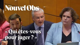 Bruno Le Maire tente la contreattaque devant la commission denquête de lAssemblée sur le déficit [upl. by Anawahs]