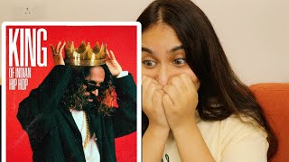 EMIWAY KING OF INDIAN HIP HOP REACTION [upl. by Ellednahc789]