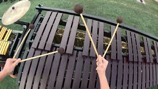 Vandegrift Band 2024  Chasing Infinity  Marimba Cam [upl. by Elisha992]