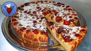 Clafoutis  une recette simple pour un résultat époustouflant [upl. by Eyanaj826]