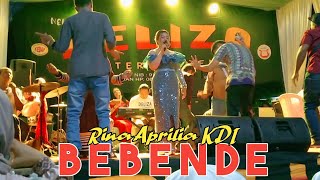 BEBENDE cover RINA APRILIA KDI  Live show Pondoklombok Sidomulyo Pangandaran [upl. by Assilanna746]