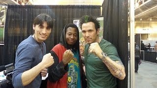 Jason David Frank Returns to Super Megaforce 2014 [upl. by Aiouqahs]