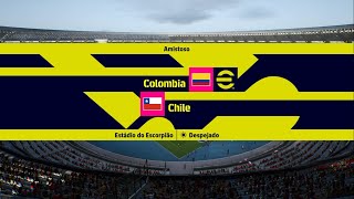 Efootball25  Colombia Vs Chile  Clasificatoria Mundial 2026  PS4 [upl. by Annavoig]