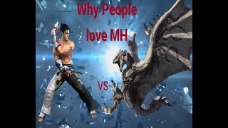 Why people love Monster hunter but dislike fighting games [upl. by Jilli]