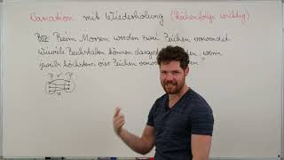 Variation mit Wiederholung Reihenfolge wichtig Morsecode Beispiel Stochastik lernen Mathematik [upl. by Adnanref]