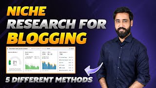 Niche Research For Blogging  5 Different Methods [upl. by Nirat408]