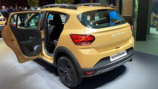 New DACIA SANDERO STEPWAY 2024 UPGRADED model  PRACTICALITY test amp trunk space Expression [upl. by Lopes]