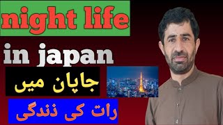 Night life  Oyama city  Tochigi ken  Japan full HD video night view night waking [upl. by Carolann]