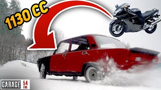 We Swap a Superbike Motor into a Lada [upl. by Christmas776]