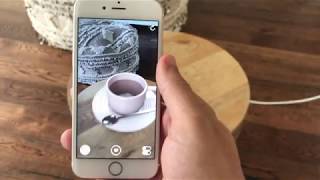 ARKit iPhone Demo [upl. by Tobie]