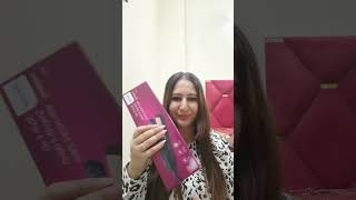 How to straighten hair without damage Best straightener Philips kerashine titanium shorts short [upl. by Ecnatsnok64]