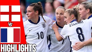 England vs France  All Goals amp Highlights  Women’s Euro Qualifiers  310524 [upl. by Kenelm]