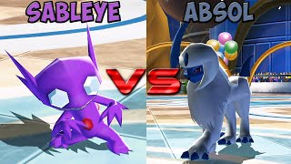 Pokemon battle revolution  Sableye vs Absol [upl. by Aiela]