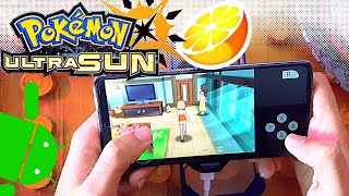 Pokemon Ultra Sun Android  Citra  Nintendo 3DS Emulator [upl. by Kahlil]