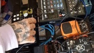 GENDERISTHEBASTARD Pedalboard rig rundown [upl. by Laehplar]