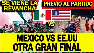 SE DESCONTROLO  FANATICOS MEXICANOS Y EEUU EMOCIONADOS POR PROXIMO ENFRENTAMIENTO [upl. by Naginnarb]