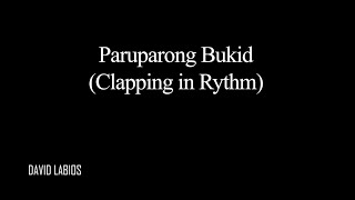 Pruparong Bukid Clapping in Rythm [upl. by Assi]