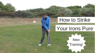 Strike Your Irons Pure  3 Great Golf Tips [upl. by Goren699]