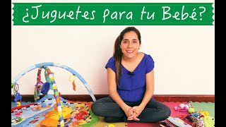 Juguetes recomendados para bebés de hasta 6 meses [upl. by Gabi]