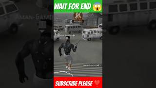 WAIT FOR END 😱 SHORTS shorts freefire freefirevideos freefireclips garenafreefire [upl. by Davilman]