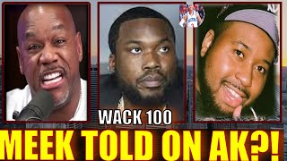 WACK 100 GOES AT MEEK MILL FOR TALKING TO THE GOVERNOR ABOUT AKADEMIKS amp QUILLY BEEF ON CLUBHOUSE 👀🔥 [upl. by Annawd]