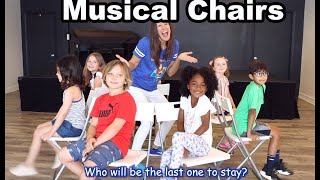 Musical Chairs Song for Children Official Video by Patty Shukla  Freeze Dance [upl. by Schreib]