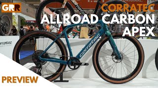 Corratec Allroad Carbon Apex 2024  Preview  La Gravel de Corratec más premium [upl. by Aicital684]