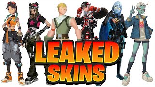 Reviewing ALL 75 LEAKED Fortnite Skins NEW RENEGADE RAIDER SKIN [upl. by Zulaledairam638]