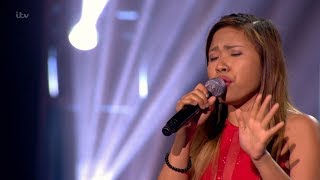 The X Factor UK 2017 Alisah Bonaobra Six Chair Challenge Full Clip S14E12 [upl. by Eitsirc]