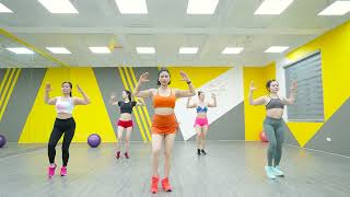 30 Mins Aerobic hight Intensity Super Sweaty belly Fat loss  Mira Pham Aerobics [upl. by Bonn861]