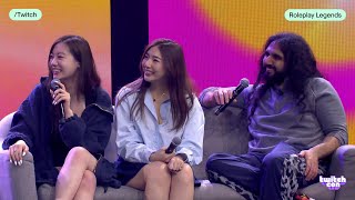 NoPixel Panel at TwitchCon 2024 ft Esfand Fanfan Boschmerchant xChocoBars MrGibbon [upl. by Allx]