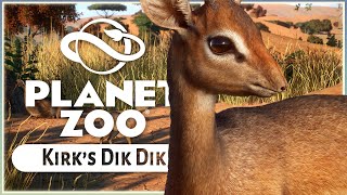 New Kirks Dik Dik  Planet Zoo Zookeepers Animal Pack  Screenshot Reveals [upl. by Hausner]