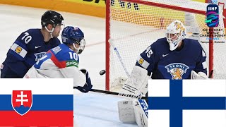 SLOVENSKO VS FĂŤNSKO Ĺ TVRĹ¤FINĂLE MAJSTROVSTVĂ SVETA V HOKEJI 2022 SK KOMENTĂR [upl. by Gorman487]