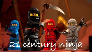 LEGO Ninjago Pilot episodes tribute  21 century ninja [upl. by Montana]