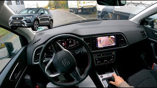 Self Park Assist in Seat Ateca FR REAL LIFE TEST  POV DRIVE✔️ [upl. by Allista]