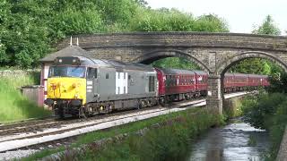 50008 after leaving Haworth 22nd June 2024 [upl. by Fair]