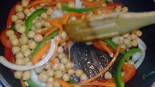 Curry Chickpeas Recipe with Mango  For Mom  I made your Recipe  Happy Mothers Day [upl. by Ajiam460]