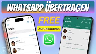 2024 WhatsApp von Android auf iPhone übertragen OHNE PC [upl. by Kerril]