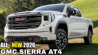 2026 GMC Sierra AT4  Change Redesign InteriorExterior [upl. by Dyrrej]